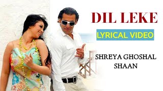 Dil Leke Darde Dil LYRICS  Shaan Shreya Ghoshal  Wanted [upl. by Melleta]