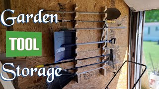 Garden Tool Storage [upl. by Ahsoek]