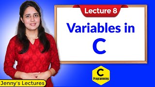 C08 Variables in C Programming  C Programming Tutorials [upl. by Mort]