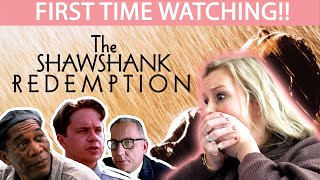 SHAWSHANK REDEMPTION 1994  MOVIE REACTION  FIRST TIME WATCHING [upl. by Rillis844]