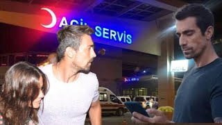 Ibrahim Çelikkol y Mihre Mutlu pasaron la noche en el hospital [upl. by Conan]