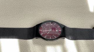 Skagen Titanium Armbanduhr Batteriewechsel [upl. by Faruq]