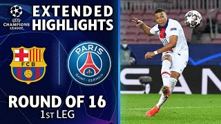 Barcelona vs Paris SaintGermain Extended Highlights  UCL on CBS Sports [upl. by Alael579]