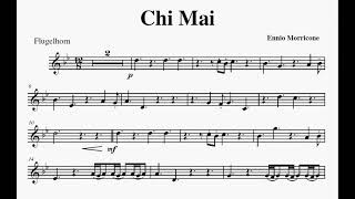 Chi Mai  Ennio Morricone  Playback Bb [upl. by Jacie506]