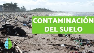 CONTAMINACIÓN DEL SUELO  Causas consecuencias y SOLUCIONES [upl. by Ellertnom]