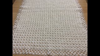 Tuto couverture au crochet [upl. by Francklin]