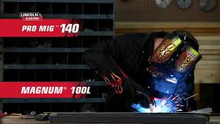 PRO MIG™ 140 Welder Lincoln Electric [upl. by Awahsoj]