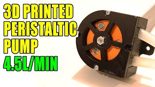 3d Printing PERISTALTIC PUMP BUILD Part12 [upl. by Anitnatsnok68]