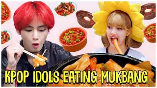 Kpop Idols Eating Mukbang [upl. by Maribel]