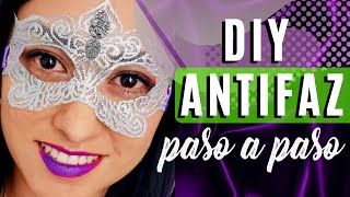 Cómo hacer un antifaz fácil  DIY Blings Maquillaje Artístico [upl. by Eihcra930]