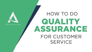 How to Do Quality Assurance for Customer Service in 4 steps Tips and Best Practices [upl. by Liagaba688]