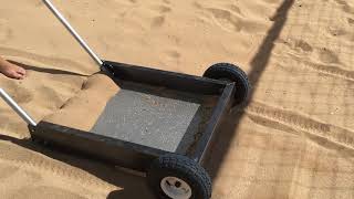 United Volleyball Supply LLC Grate Sand Cleaning Device [upl. by Lig]