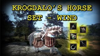 Krogdalos Horse Gear  Wind Set Guide 2021 Black Desert Online [upl. by Anade641]