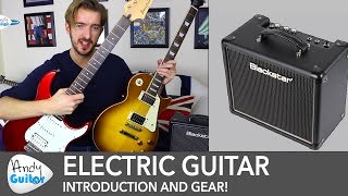 Beginners Guide To Electric Guitar Gear  Guitars Amps amp Pedals [upl. by Aynnat]