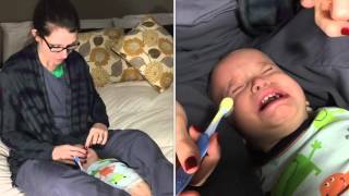 How to Brush Infants and Toddlers Teeth [upl. by Tori]