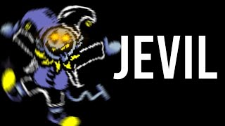 DELTARUNE  Jevil Boss Fight Pacifist No Hit [upl. by Atrebla]