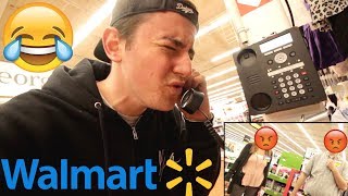 Silly Noises On The Walmart INTERCOM KICKED OUT [upl. by Kaiulani]