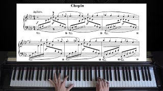 Schumann  Carnaval op9 No 12 quotChopinquot  Piano with Sheet Music [upl. by Eenehs]