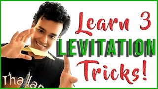 LEVITATION Trick Revealed  Learn 3 Levitations with NO STRINGS [upl. by Liryc]