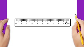 How to draw a ruler [upl. by Else]