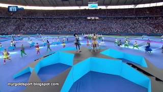 2015 UEFA Champions League Final Opening Ceremony Olympiastadion Berlin [upl. by Legir]