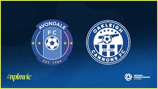 2024 NPLMVIC FINALS Avondale FC v Oakleigh Cannons FC [upl. by Ycnaffit]