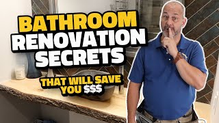 Bathroom Renovation Secrets to Success Without Breaking the Bank [upl. by Airel]