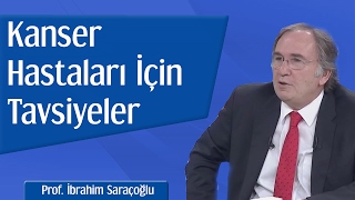 Kanser Hastaları İçin Tavsiyeler ve Yasaklar  Prof Saraçoğlu [upl. by Neih]