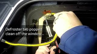 Wrangler JL Rear Defroster Fix [upl. by Ailahtan]