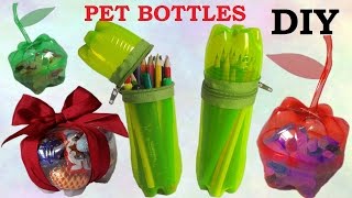 10 DIY Creative Ways to Reuse  Recycle Plastic Bottles part 1 [upl. by Yalonda843]