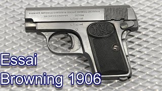 Browning 1906 à lessai [upl. by Goldi]