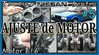 AJUSTE DE MOTOR Nissan Tsuru Parte 5 [upl. by Maura47]