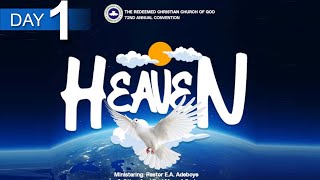 RCCG 2024 HOLY GHOST CONVENTION  DAY 1 PSF [upl. by Nyladnor]