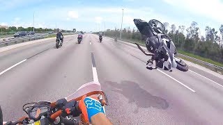 Hectic Motorcycle Crashes amp Crazy Moto Moments 2018 Ep 147 [upl. by Reynolds]