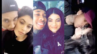 ALL Kylie Jenner with Tyga Snapchat Videos Part1 [upl. by Gillman846]