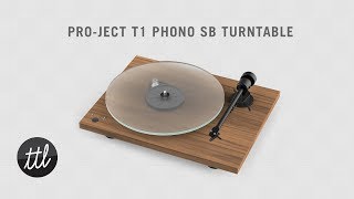 ProJect T1 Phono SB Turntable Review  Setup Guide by TurntableLabcom [upl. by Chucho645]