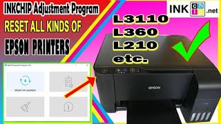 Epson Resetter Tool Reset All Epson Printers [upl. by Heyman]