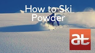 How to Ski Powder Alltracks Academy [upl. by Annahc]