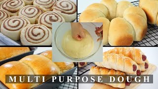 Multi Purpose Dough  Universal Dough Soft And Fluffy Recipe [upl. by Ormond891]