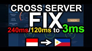 HOW TO FIX CROSS SERVER LAG IN MOBILE LEGENDS 2022  FIX YOUR LAG FRUSTRATIONS COMPLETELY PH [upl. by Ynatil690]