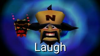 Crash Bandicoot  All Cortexs Laughs [upl. by Snowber]