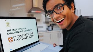 THE BEST PERSONAL STATEMENT IVE EVER READ Cambridge University Example [upl. by Enetsuj861]