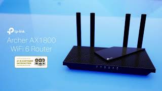 Archer AX1800 WiFi 6 Router Overview  TPLink [upl. by Clemens]