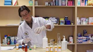 HOSA Pharmacy Skill IV Compounding an Oral Suspension [upl. by Latrena]