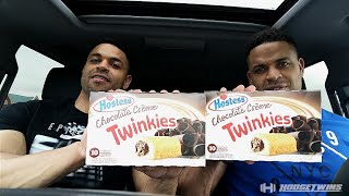 Hostess Twinkies Eating Challenge Eat Off hodgetwins [upl. by Fischer]