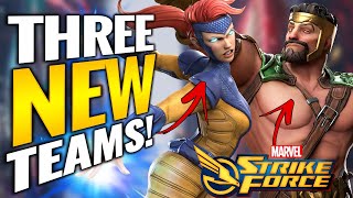 XMEN amp AVENGER REWORKS New Raid CC amp War Teams Jean Grey Hercules Marvel Strike Force [upl. by Mcdade]