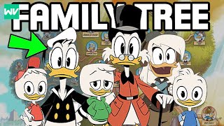 Donald Ducks Family Tree Explained [upl. by Zandra]