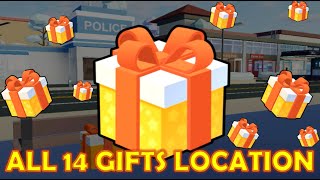 ALL 14 GIFTS LOCATION IN LIVETOPIA MAP UPDATE 32  Miniatures Collection  ROBLOX [upl. by Einafats]