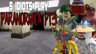 5 Idiots Conquer The Abandoned Laboratory On MAX DIFFICULTY  Roblox Paranormica [upl. by Aivatnuhs]