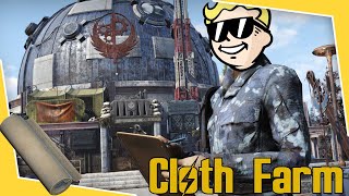 Fallout 76  How To Farm Cloth [upl. by Irallih374]